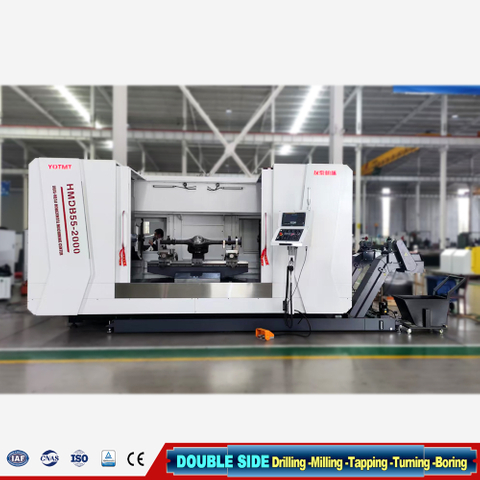 双面6轴水平加工中心