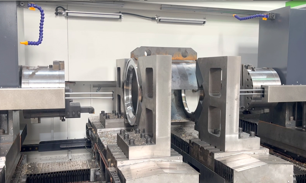 cnc hole cutting machine 双侧钻孔机(3)